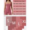 QINSEN Womens Strappy Square Neck Tank Top Tummy Control Bodycon Stretch Shorts Jumpsuit Outfits(Roseo)