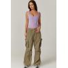 QINSEN Women’s Sexy Sweetheart Neck Sleeveless T Shirts Double Lined Tees Slimming Fit Tops(Lavender Frost)