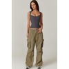QINSEN Women’s Sweetheart Neck Sleeveless Crop Tank Form-Fitting Wide Strap Top for Casual Active Wear(Dark Grey)
