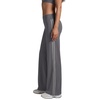 QINSEN Women’s No Front Seam Workout Leggings Stripes Wide Leg Yoag Pants(Quiet Shade)